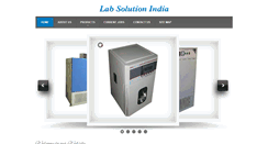 Desktop Screenshot of laboratoryinstrument.co.in