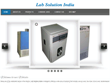 Tablet Screenshot of laboratoryinstrument.co.in